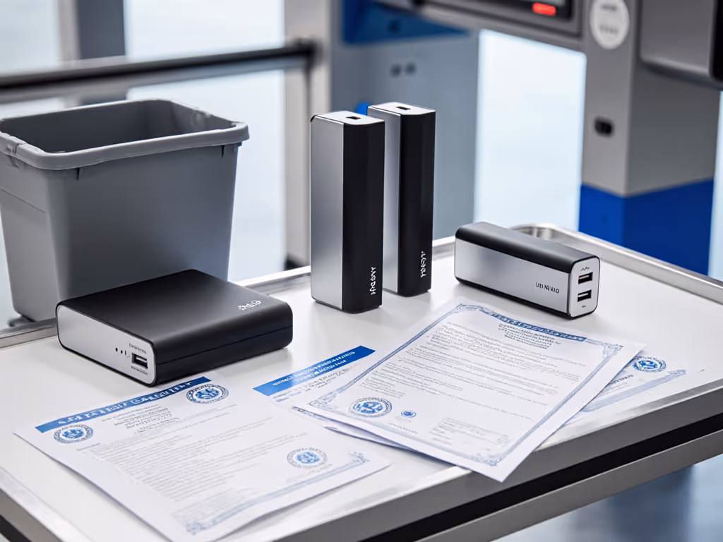 airline_security_checkpoint_showing_power_bank_documentation_verification