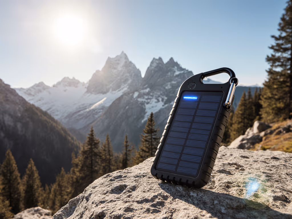 Solar Power Bank Truth: When Outdoor Charging Actually Works