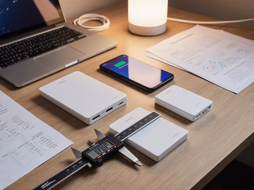 Compact Power Bank Comparison: Size vs Capacity Tradeoffs