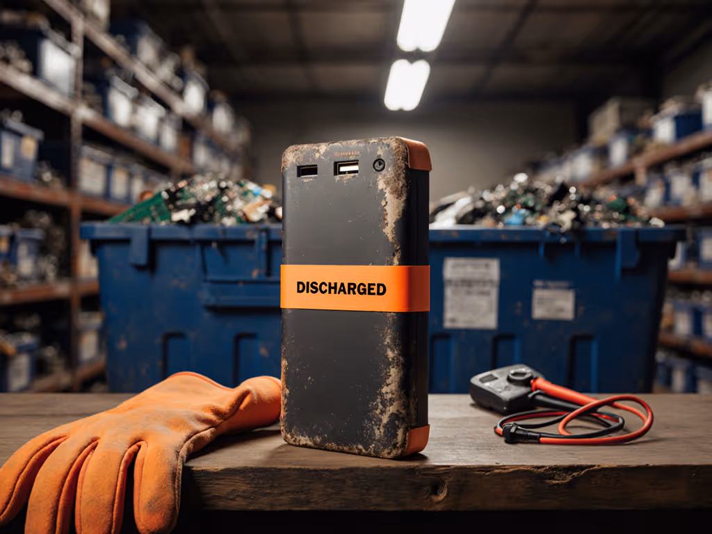 Power Bank Recycling Guide: Compliant Disposal Steps